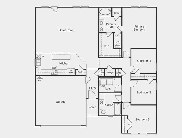 Plan 1888 by KB Home - image