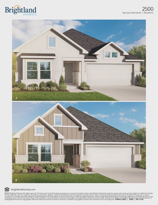 Spring Creek Series - 2500 by Brightland Homes - photo