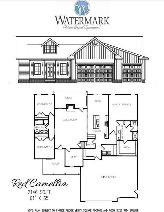 Red Camellia by Watermark Homes - photo