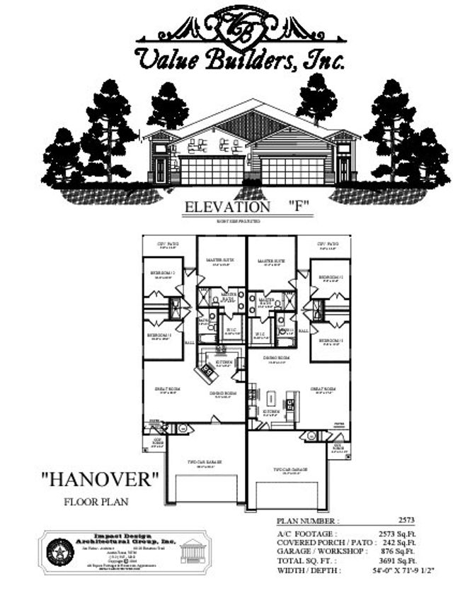 2573 Plan by Value Builders - photo