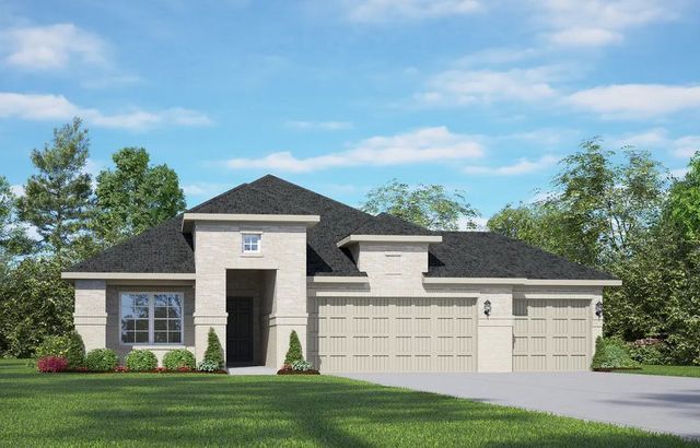 The Acadia C with 3-Car Garage image