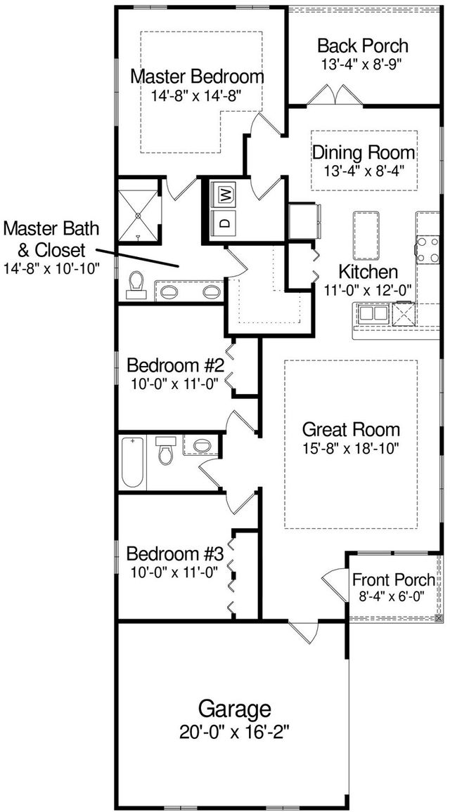 Hamilton-Cottage by NORFLEET HOMES - image