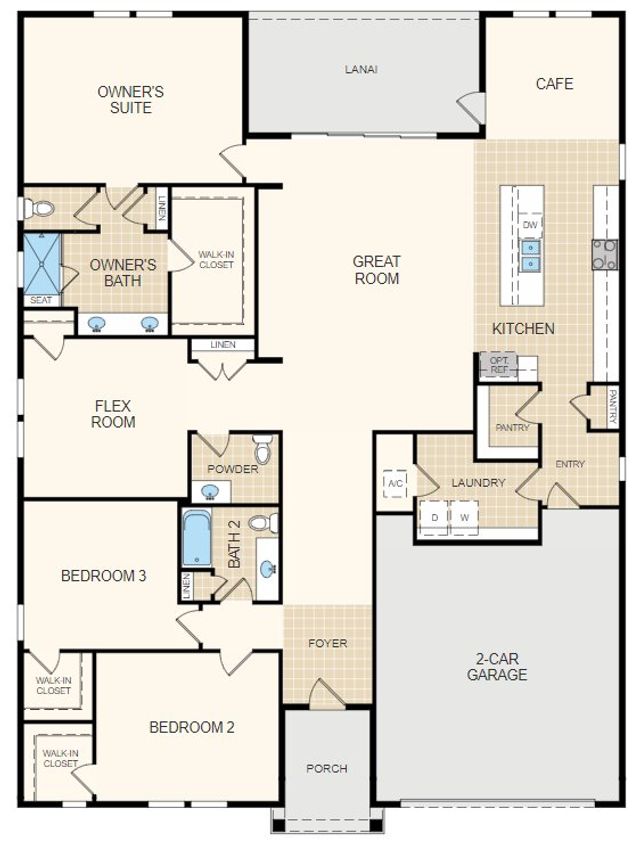 Moore - 60' Homesites by Dream Finders Homes - image
