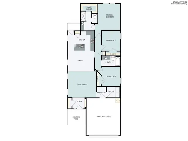 Hymeadow 1450 by Brohn Homes - image