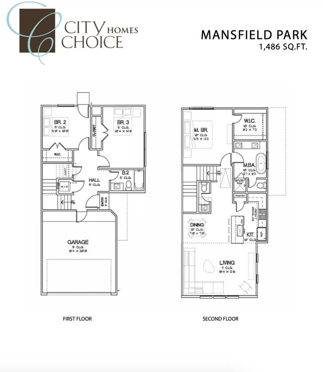 Plan 1486 by City Choice Homes - photo