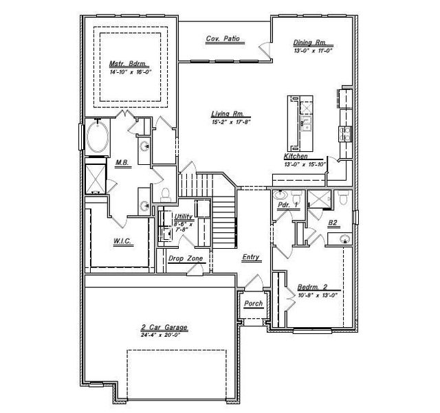 Floor Plan 2944 by Colina Homes - image