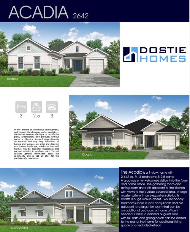 Acadia 2642 2024 by Dostie Homes - photo