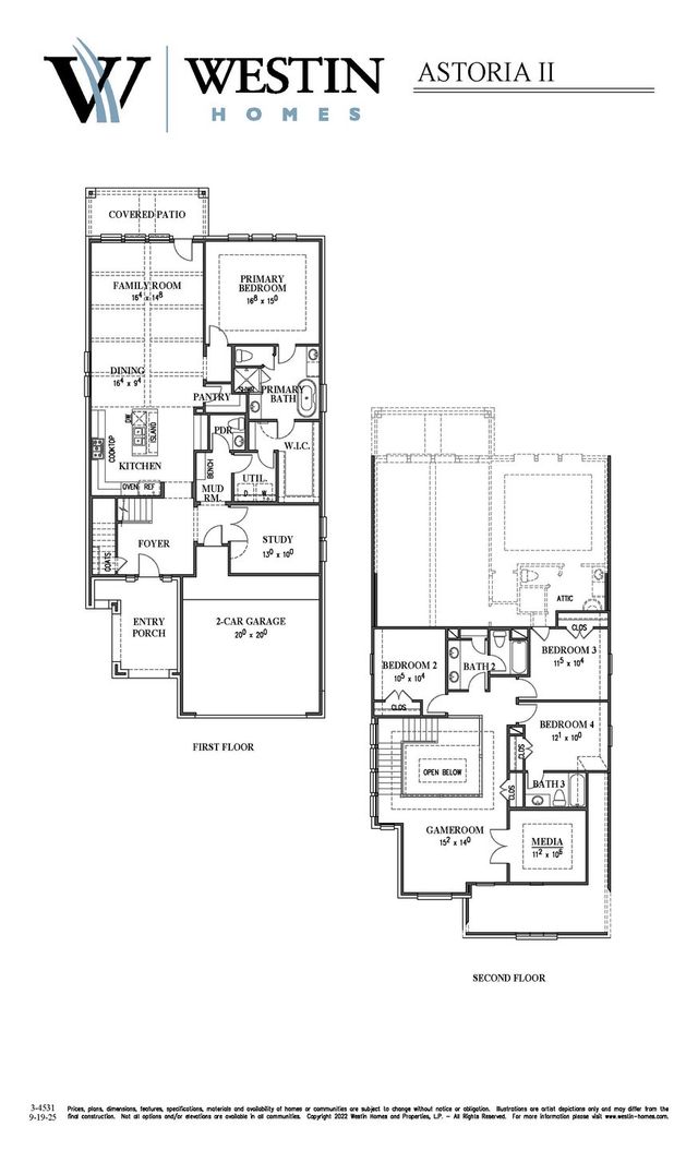 The Astoria II by Westin Homes - image