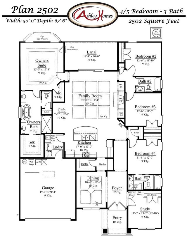 Plan 2502 by Ashley Homes, LLC - photo