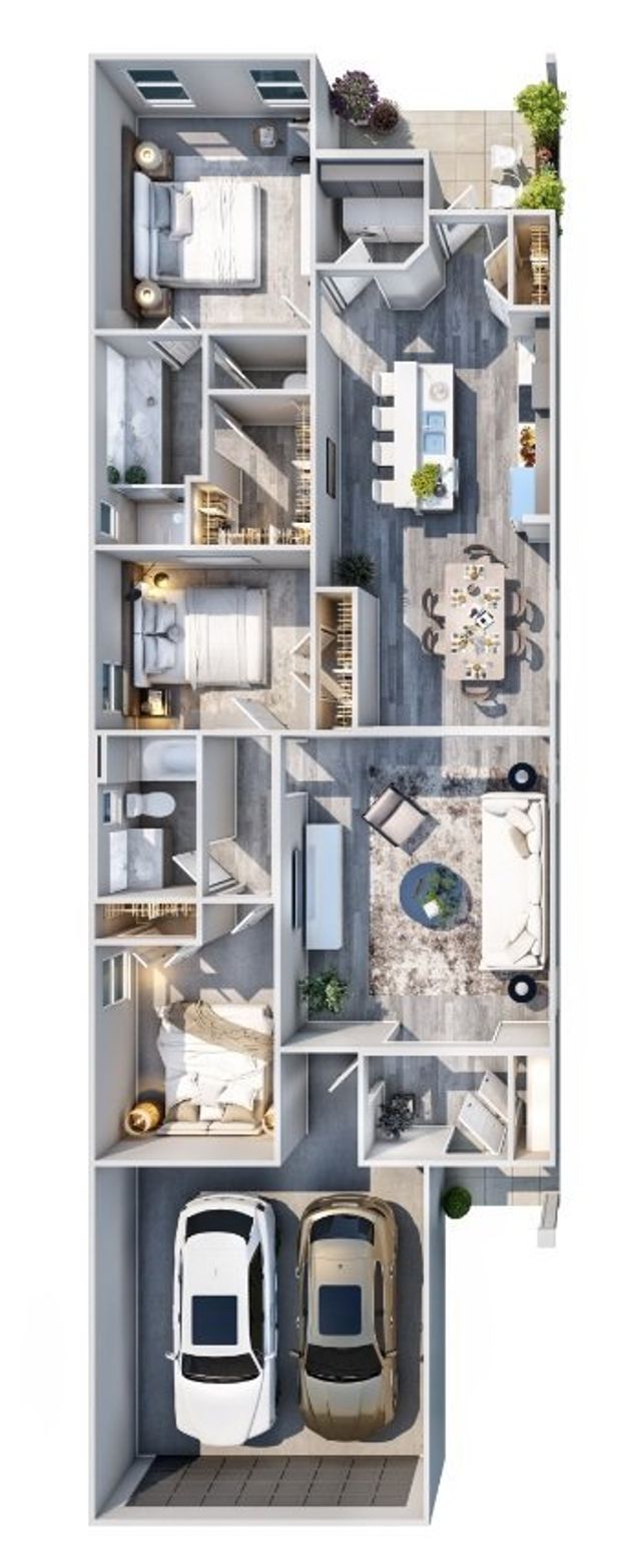 Floor Plan 1490 by Colina Homes - image