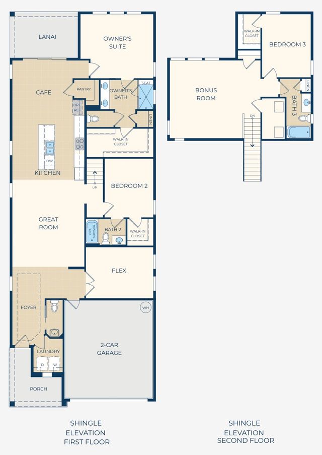 Drayton + Bonus - 43' Homesites by Dream Finders Homes - image