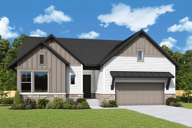 The Red Gate Basement by David Weekley Homes - image