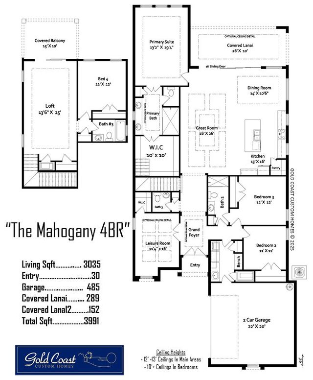 The Mahogany 4BR by Gold Coast Custom Homes - image