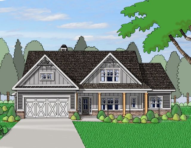 The Riley | Front Entry by Reliant Homes - image