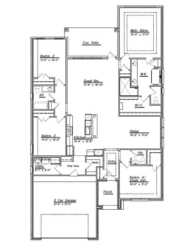 Floor Plan 2290 by Colina Homes - image