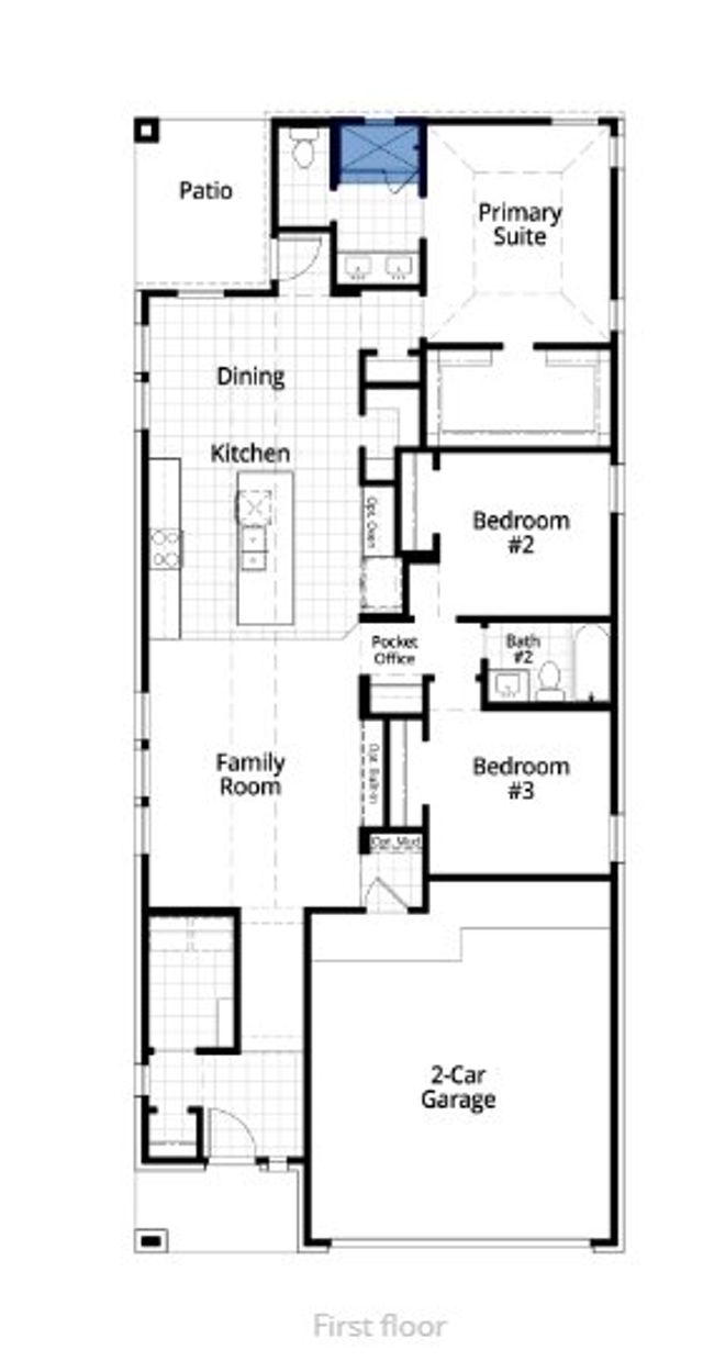 Mondrian Plan by Highland Homes - photo