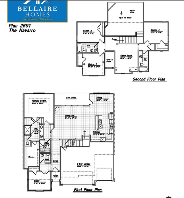 The Navarro by Bellaire Homes - image