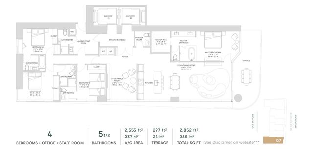 Line 07 - North Tower (Level 27 to 56) by The Melo Group - image