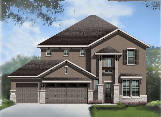 Lennox 2575 S 3CG by Saratoga Homes - photo