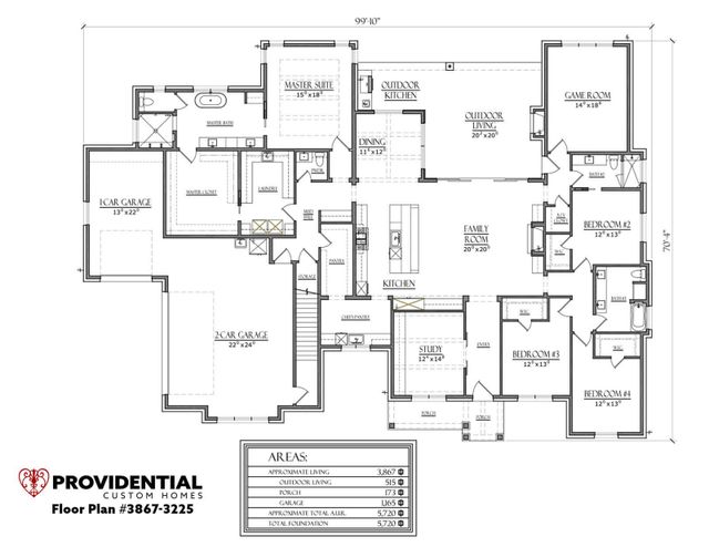 Plan 3225 by PROVIDENTIAL CUSTOM HOMES - image