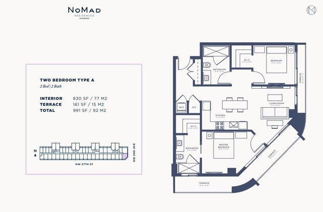 TWO BEDROOM TYPE A by Related Group - image
