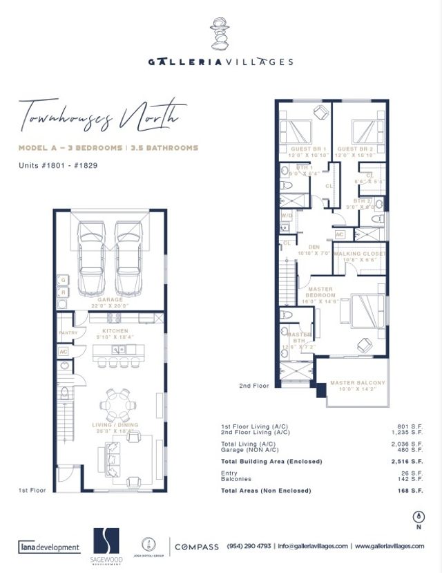 Townhouse North - Model A by Lana Development - photo