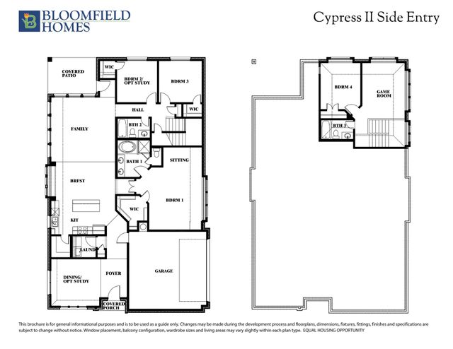 Cypress II Side Entry by Bloomfield Homes - image