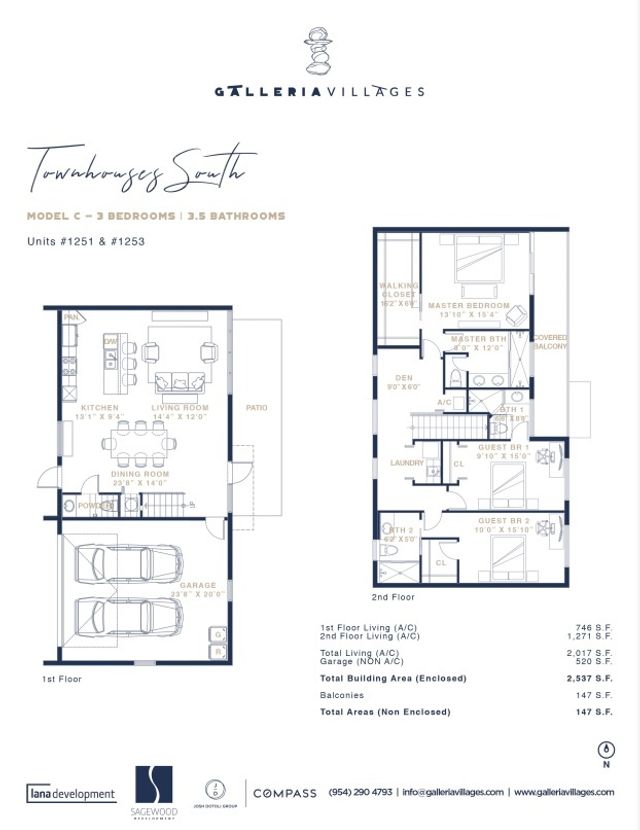 Townhouse South - Model C by Lana Development - photo