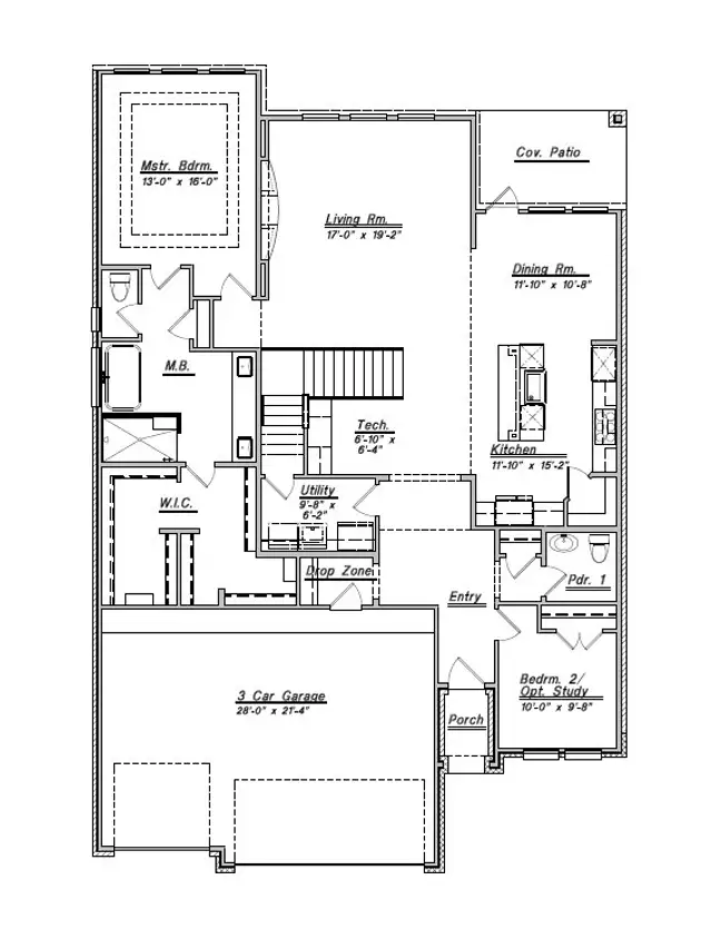 Floor Plan 3185 by Colina Homes - image